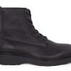 andriko calvin klein combat ess lace up zip boot 01373 0gl