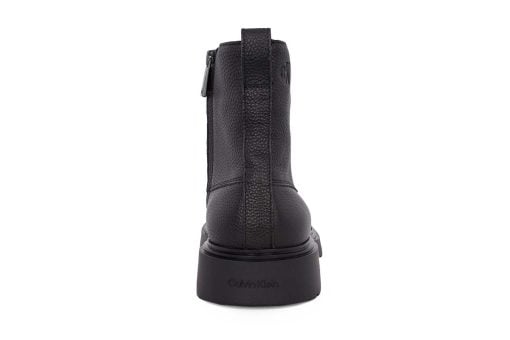 andriko calvin klein combat ess lace up zip boot 01373 0gl 3