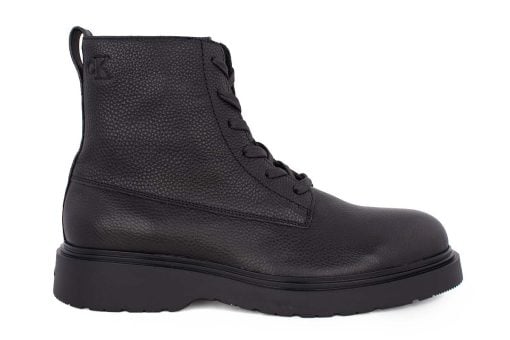 andriko calvin klein combat ess lace up zip boot 01373 0gl