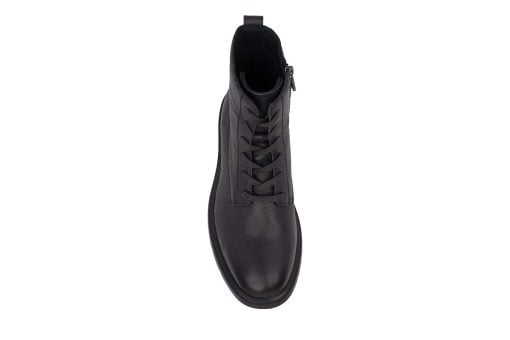 andriko calvin klein combat ess lace up zip boot 01373 0gl 6