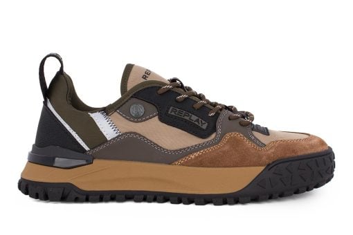 andriko sneaker replay blix 3165 taupe mil