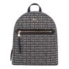 gynaikeia backpack tsanta dkny yfasma black logotypo