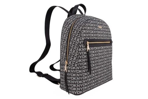 gynaikeia backpack tsanta dkny yfasma black logotypo 2