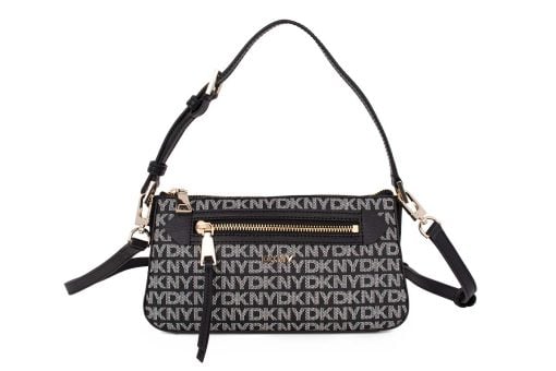 gynaikeia tsanta dkny yfasma xiasti black logotypo