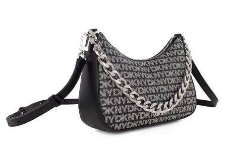 gynaikeia tsanta xiasti dkny black logotypo