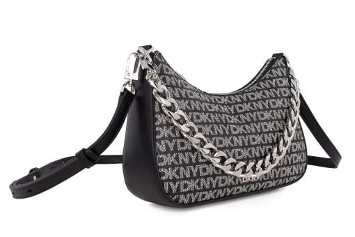 gynaikeia tsanta xiasti dkny black logotypo
