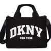 gynaikeia tsanta yfasma dkny black