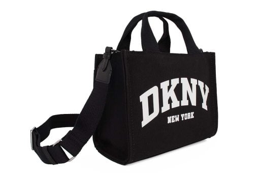gynaikeia tsanta yfasma dkny black 2