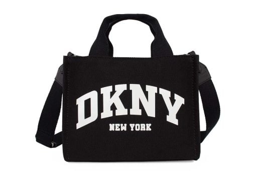 gynaikeia tsanta yfasma dkny black