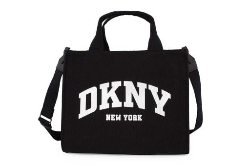 gynaikeia tsanta yfasma xiasti dkny black