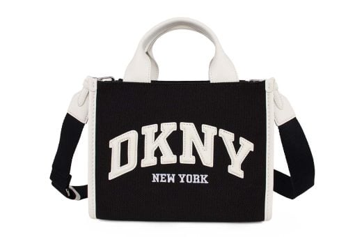 gynaikeia tsanta yfasma xiasti dkny black white
