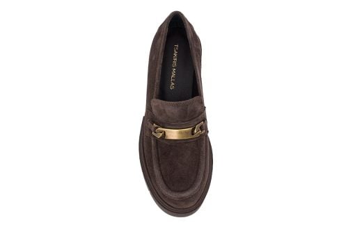 gynaikeio loafer tsakiris malas padova 899 brown 3