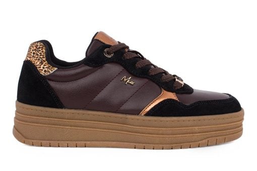 gynaikeio sneaker mexx sylvia ray 3153w brown 1101