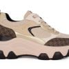 gynaikeio sneaker seven 501 beige