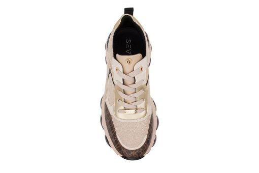 gynaikeio sneaker seven 501 beige 4