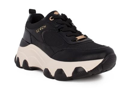 gynaikeio sneaker seven 501 mayro 2