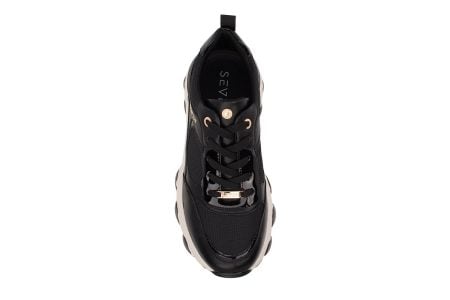 gynaikeio sneaker seven 501 mayro 4
