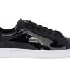 gynaikeio athletiko sneaker lacoste carnaby set 225 mayro