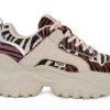 gynaikeio sneaker buffalo bliss vegan leopard