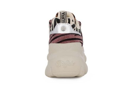gynaikeio sneaker buffalo bliss vegan leopard 3