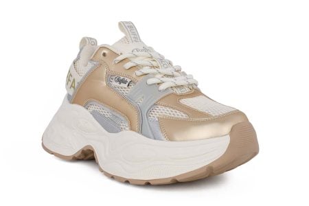 gynaikeio sneaker buffalo uno one gold 2