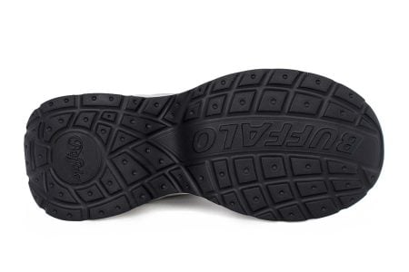 gynaikeio sneaker buffalo uno one leopard silver 4