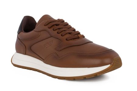andriko dermatino sneaker boss de293 cognac tampa 2