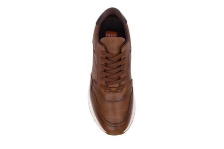 andriko dermatino sneaker boss de293 cognac tampa 4