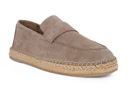 gynaikeia espadrilla calvin klein taupe hm0hm02072 pbo 2