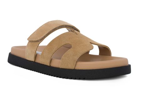 gynaikeio sandali steve madden missile taupe suede 2
