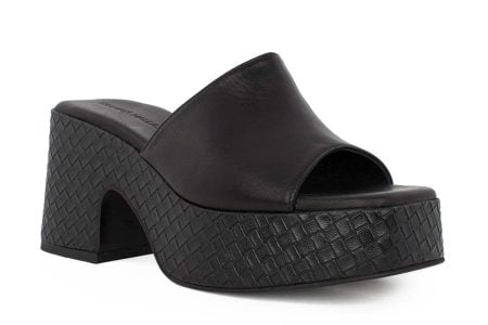 gunaikeio dermatino sandali tsakiris black 905