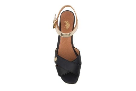 gynaikeia platforma u.s.polo alyssa027 blk lgo01 3