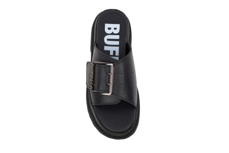 gynaikeio flatform buffalo pluto slide buckle mayro 5