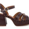 gynaikeio pedilo mexx tobie niky dark cognac