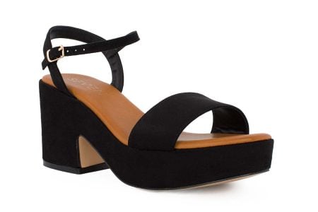 gynaikeio pedilo seven 882 mayro suede 2