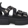 gynaikeio sandali buffalo bolt snd buckle mayro