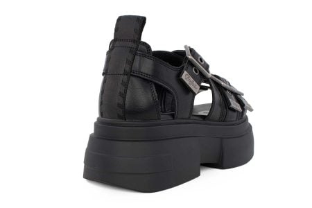 gynaikeio sandali buffalo bolt snd buckle mayro 3