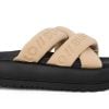gynaikeio sandali buffalo palma cross beige