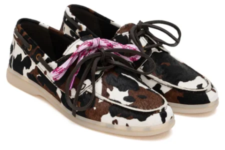 komis gynaikeio loafer animal e509 cow 2