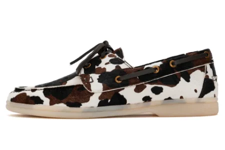 komis gynaikeio loafer animal e509 cow 3