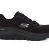 gynaikeio athletiko skechers 150051 mayro