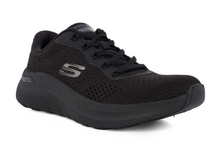 gynaikeio athletiko skechers 150051 mayro 2
