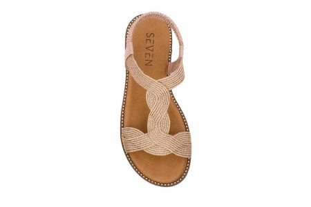 gynaikeio sandali seven 217 roz gold