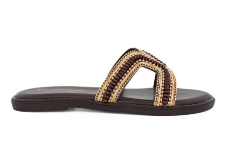 Tsakiris Mallas Γυναικείο Carpathos 963 Brown W4100963150111