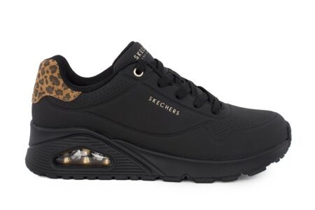 Skechers Γυναικείο Sneaker Uno Junkle Nite Black/Leo 177093-BBK