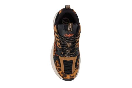 gynaikeio sneaker buffalo yuno beige leopard 5